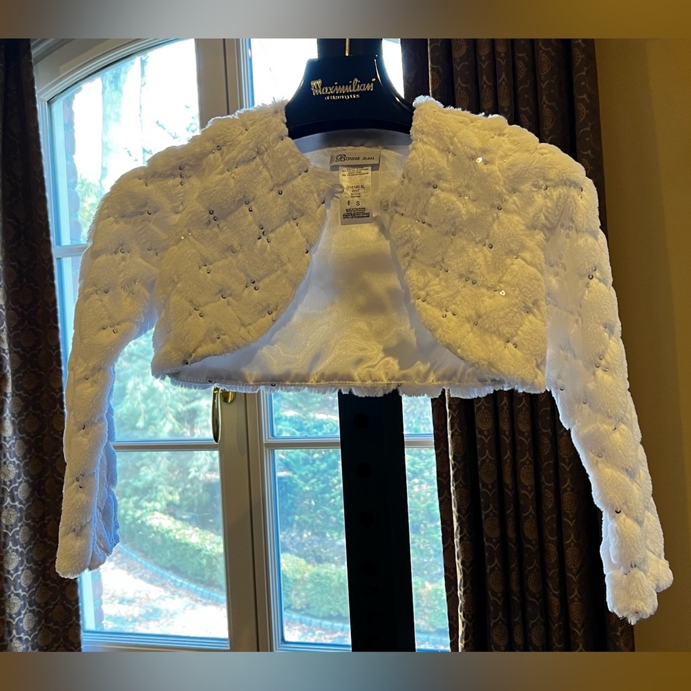 Glamorous Faux-fur Cropped Jacket  for girls